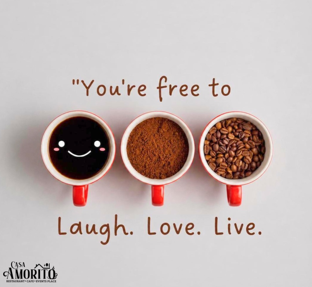 Casa Amorito coffee and beverages
